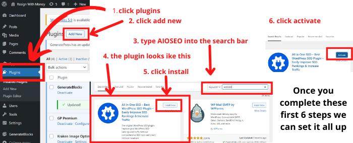 all in one seo plugin install picture
